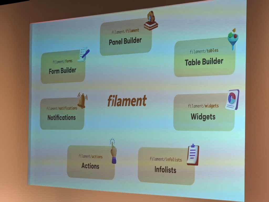 Filament v3 features